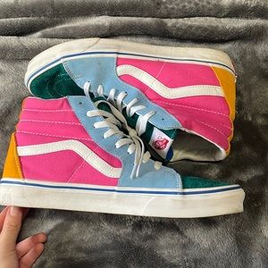 Colorful vans